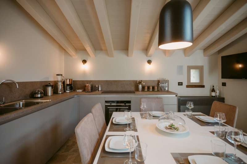 Villa vacanze lago di Garda Lake Relais Gargnano - Cucina