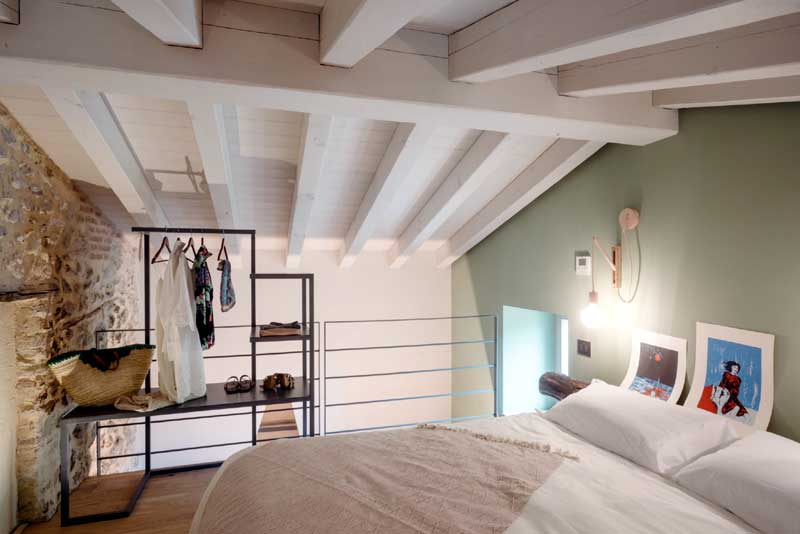 Ferienvilla Gardasee Lake Relais Gargnano  - Eines der 4 Schlafzimmer